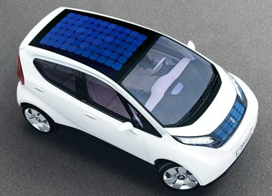 Solar powered vehicle