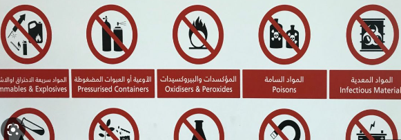 Prohibition of Bringing Objects On board aircraft